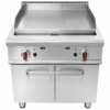 plancha de cocer a gas cromo de pie grt gh 986 04