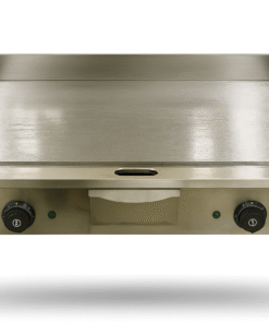 Plancha Eléctrica Acero Rectifcado 10 mm Económica de 740 x490 x240h mm  IEG-820