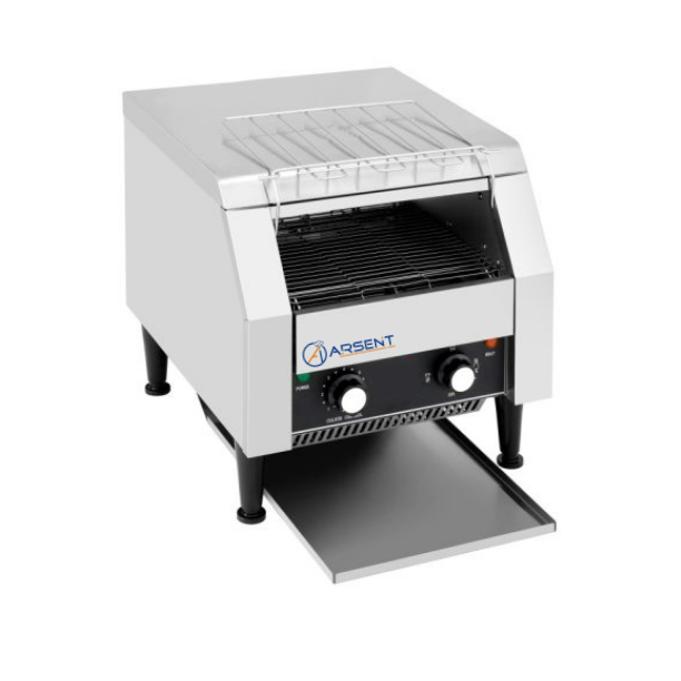 Tostador eléctrico de cinta de 368x418x387h mm met-300 1 Tostador eléctrico de cinta de 368x418x387h mm met-300