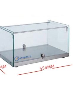 Alternative view of Vitrina Expositora alimentaria Cristal Recto RTZ-35L