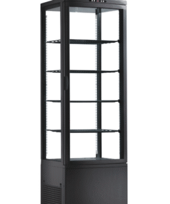 Vitrina expositora refrigerada 520x485x1690mm Serie CL-238 Color Negro