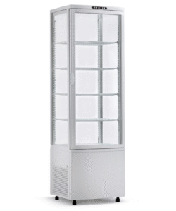 Vitrina expositora refrigerada 520x485x1690mm Serie CL-238 Color Blanco