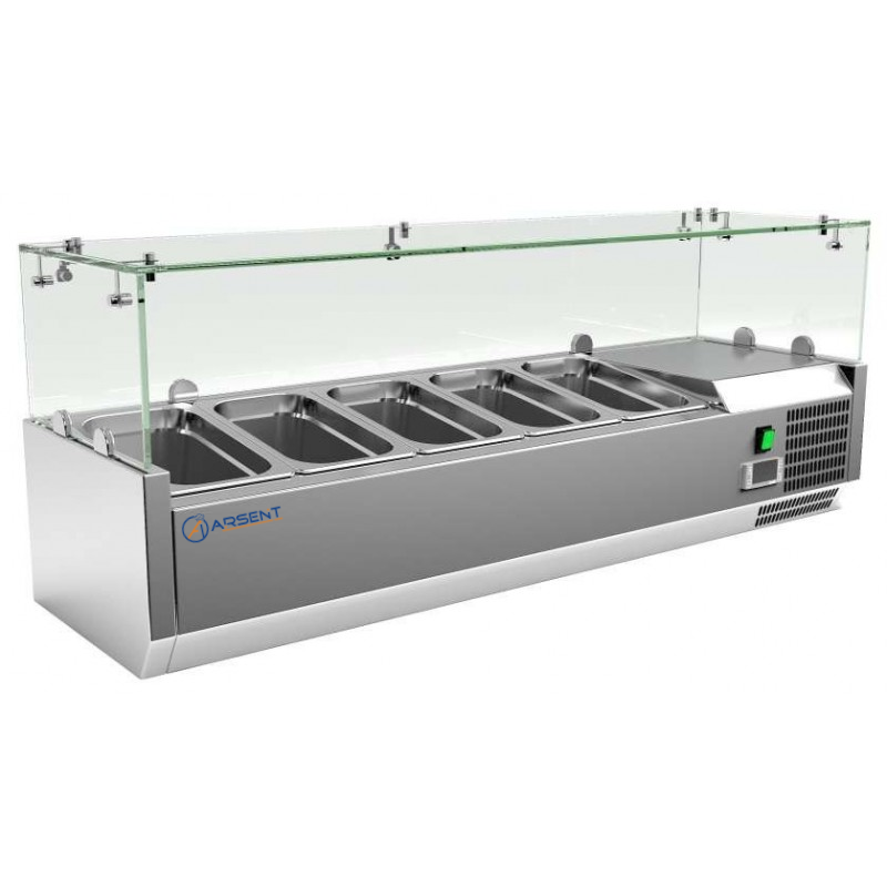 Vitrina Fria de Ingredientes 5 VRX1200/FG 1 Vitrina Fria de Ingredientes 5 VRX1200/FG