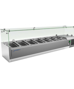 Vitrina Fría de ingredientes 7 VRX1500/FG