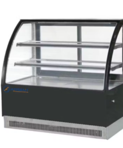 Vitrina fría expositora pastelera cristal curvo1.8m
