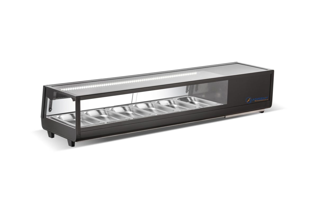 ¿Cómo elegir el mostrador de frío adecuado para tu bar o restaurante? 8 Vitrina refrigerada de tapas Modelos CS-62 6 bandejas