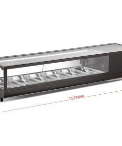 Alternative view of Vitrina refrigerada de tapas Modelos CS-62  6 bandejas