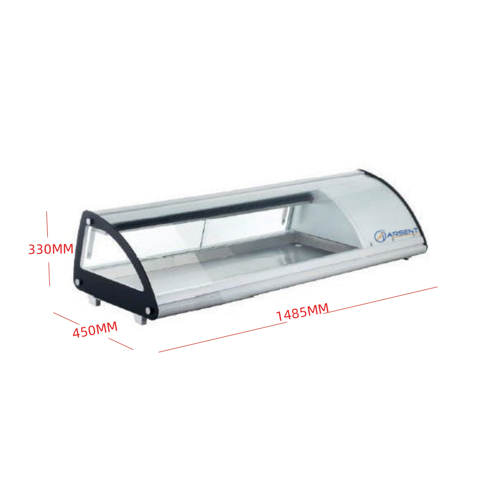Vitrina refrigerada para tapas / sushi 6 BANDEJA 2 Vitrina refrigerada para tapas / sushi 6 BANDEJA - Imagen 2