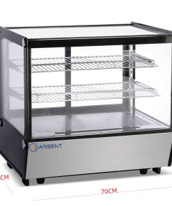 Alternative view of Vitrina refrigerada sobremostrador 2 estantes CW-120