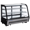 vitrina refrigerada sobremostrador 2 estantes rtw 160l 01